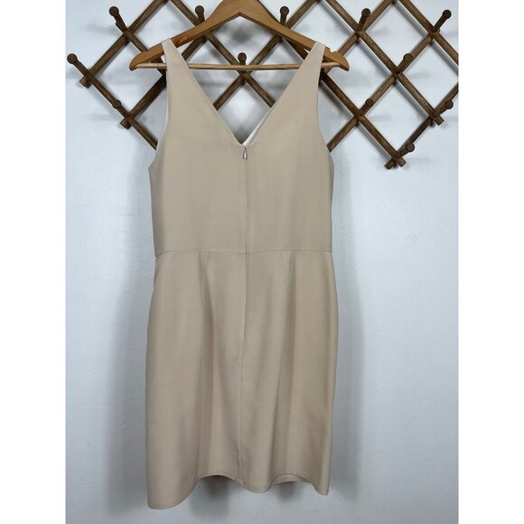 Amanda Uprichard Pyramid Dress In Bone, Size L - Picture 3 of 9